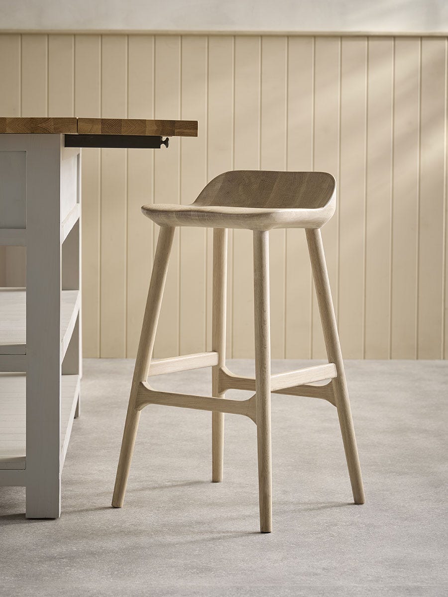 Oak Counter Stool
