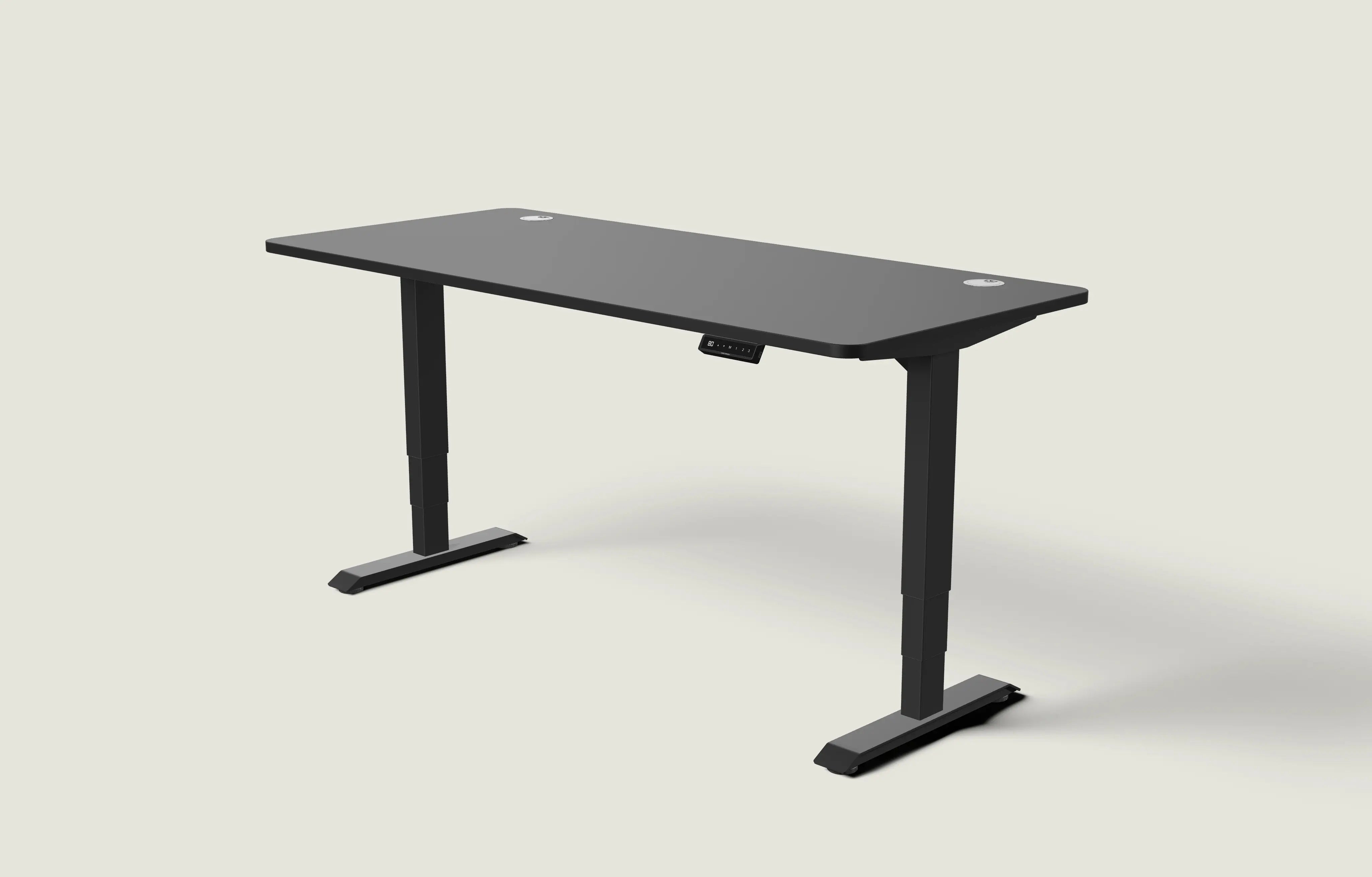 HomePro desk - Black / Grey / 180x80 cm