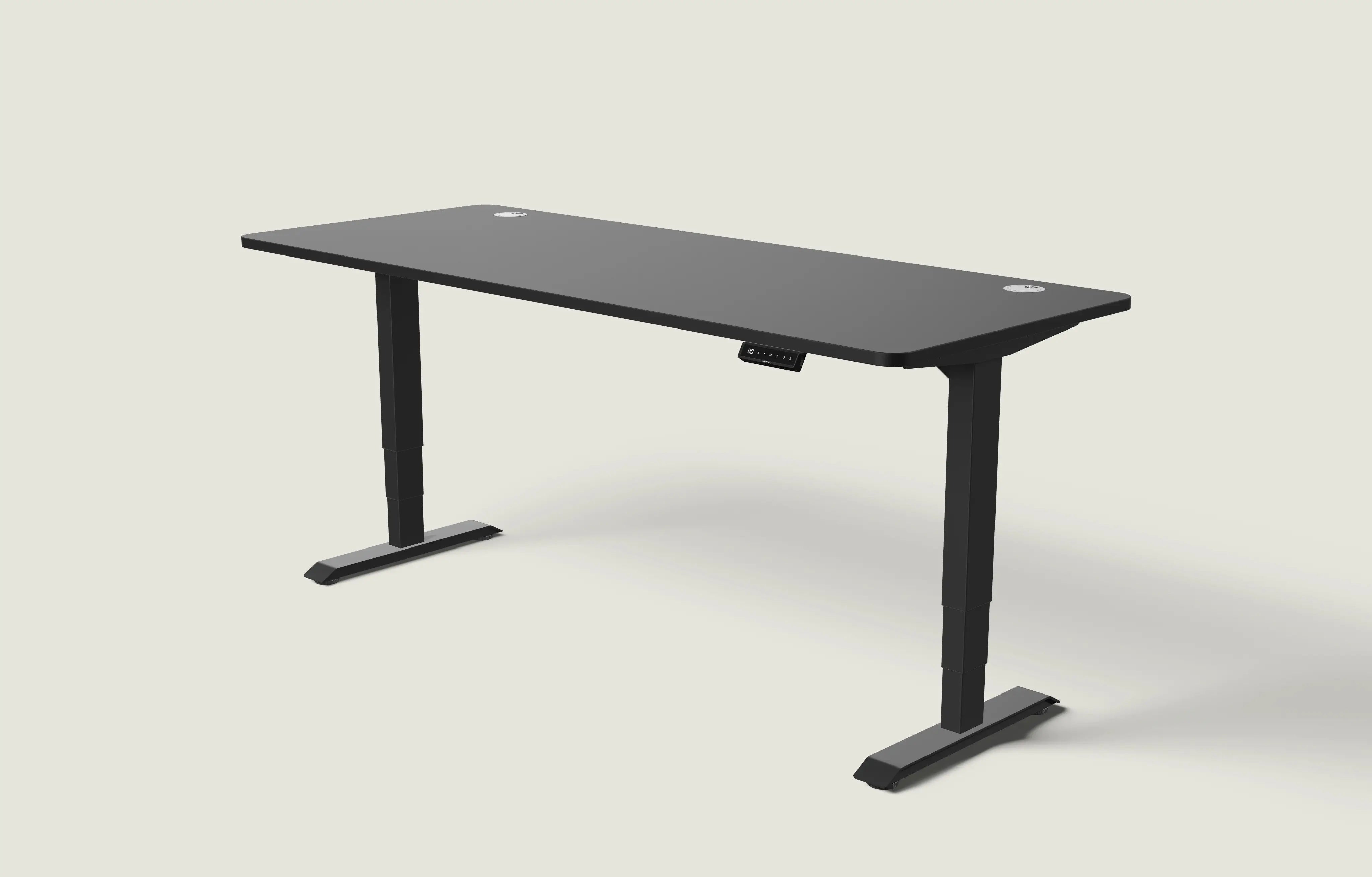 HomePro desk - Black / Grey / 200x80 cm