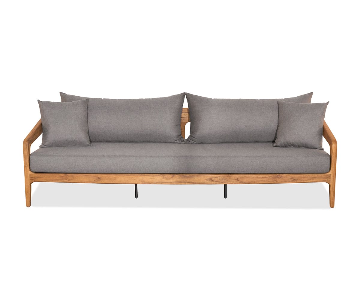 Amar Teak Sofa - Amar Teak/Grey / Sofa Only