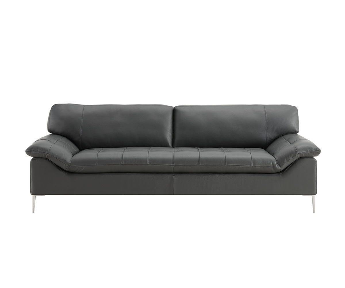 Bellini Leather Sofa - Dark Grey MF639/S