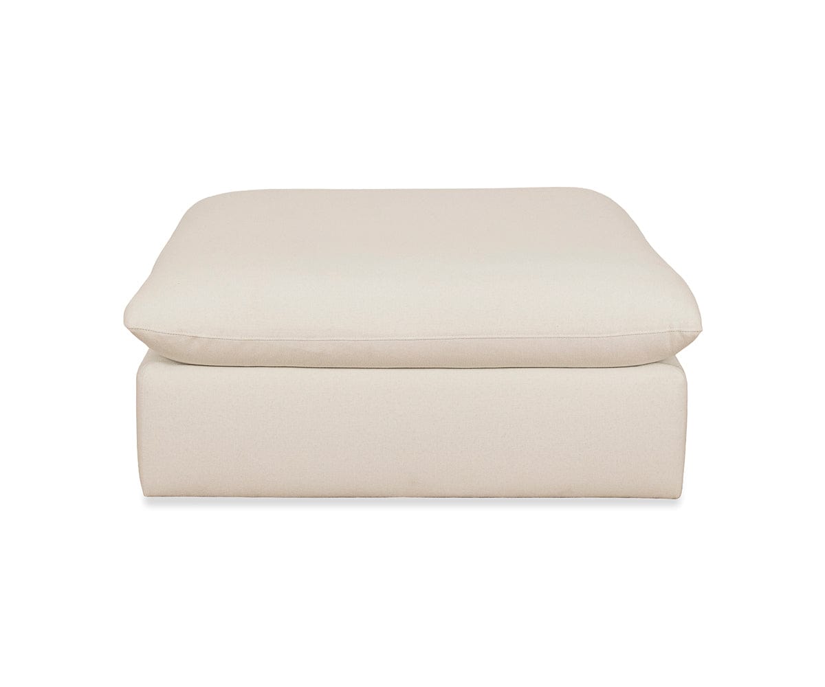 Chella Outdoor Ottoman - Chella White