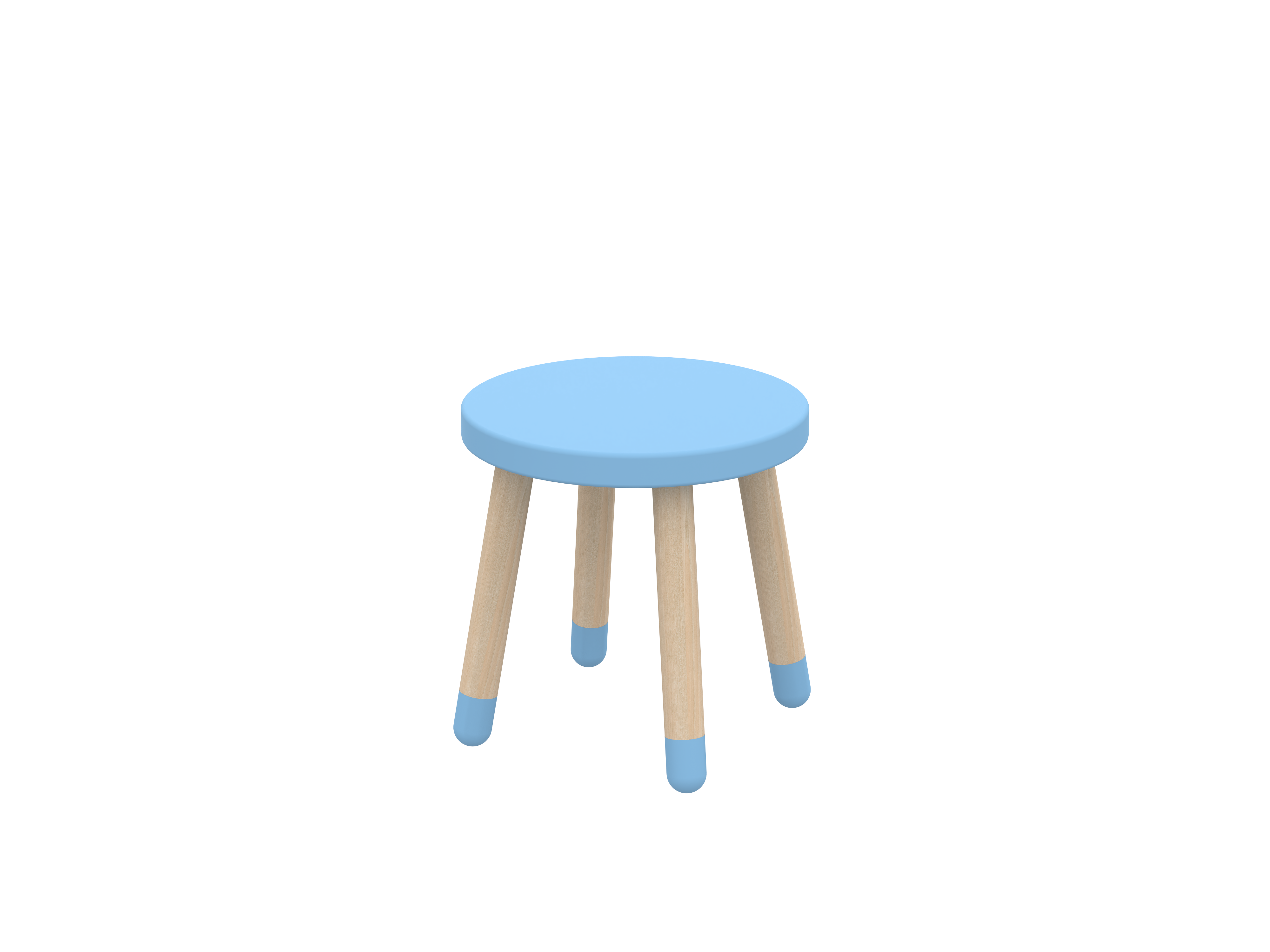 DOTS Kids Stool, Blue Skies